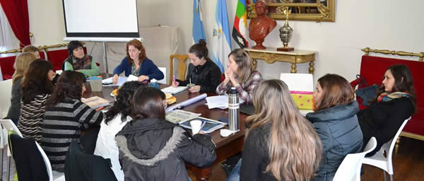 Reunión organizada por el Equipo Técnico de Violencia Familiar del Gobierno de La Pampa
