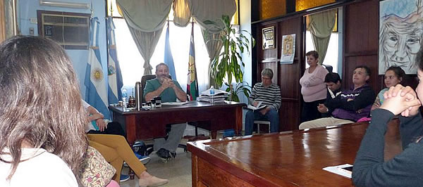 Reunión mensual con los Directores Municipales